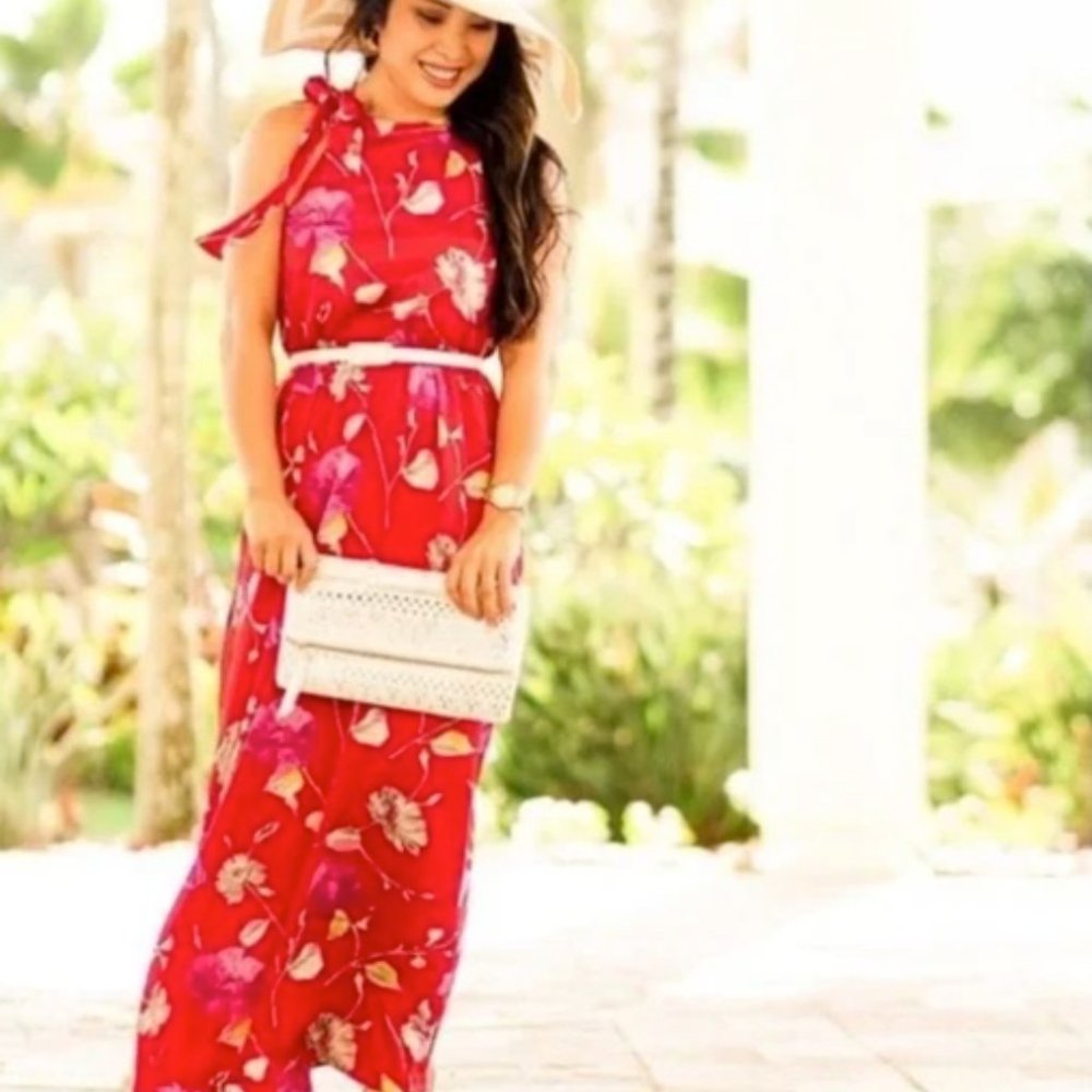 NWT xs banana republic long dress